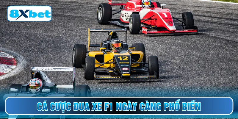 Cá cược đua xe F1 ngày càng phổ biến